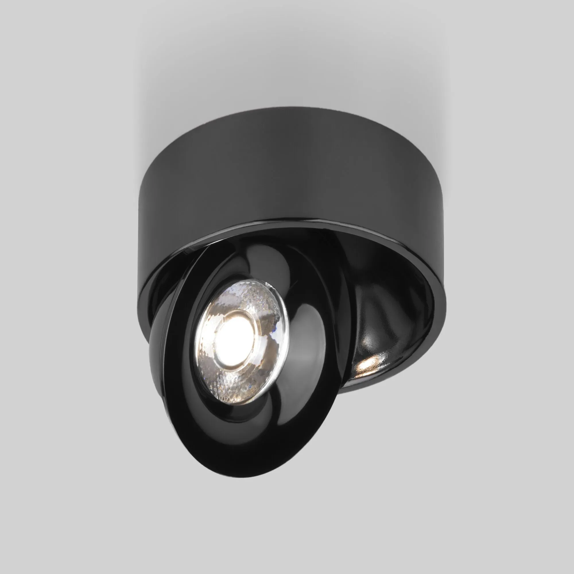 Накладной светодиодный светильник Glide черный жемчуг (25100/LED) 25100/LED Elektrostandard (УЦЕНКА) для освещения и подсветки