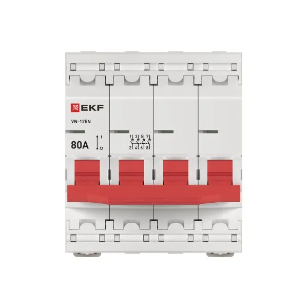 Выкл. нагрузки ВН-125N 4P 80А PROXIMA EKF - Фото 4