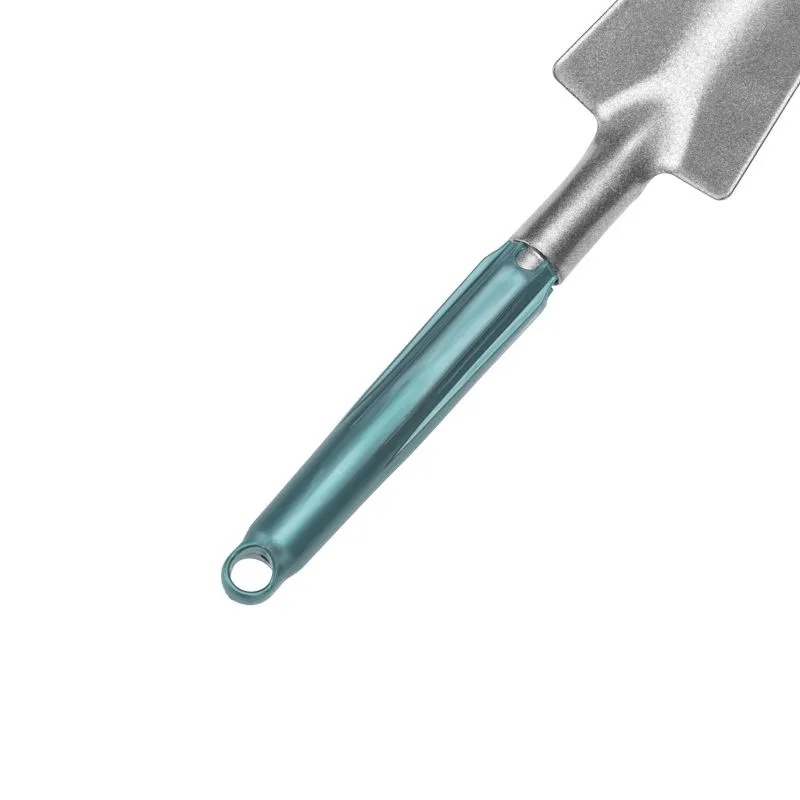 Совок садовый узкий с цельнометаллической ручкой покрытой пластиком ЧЕТЫРЕ СЕЗОНА - Фото 5