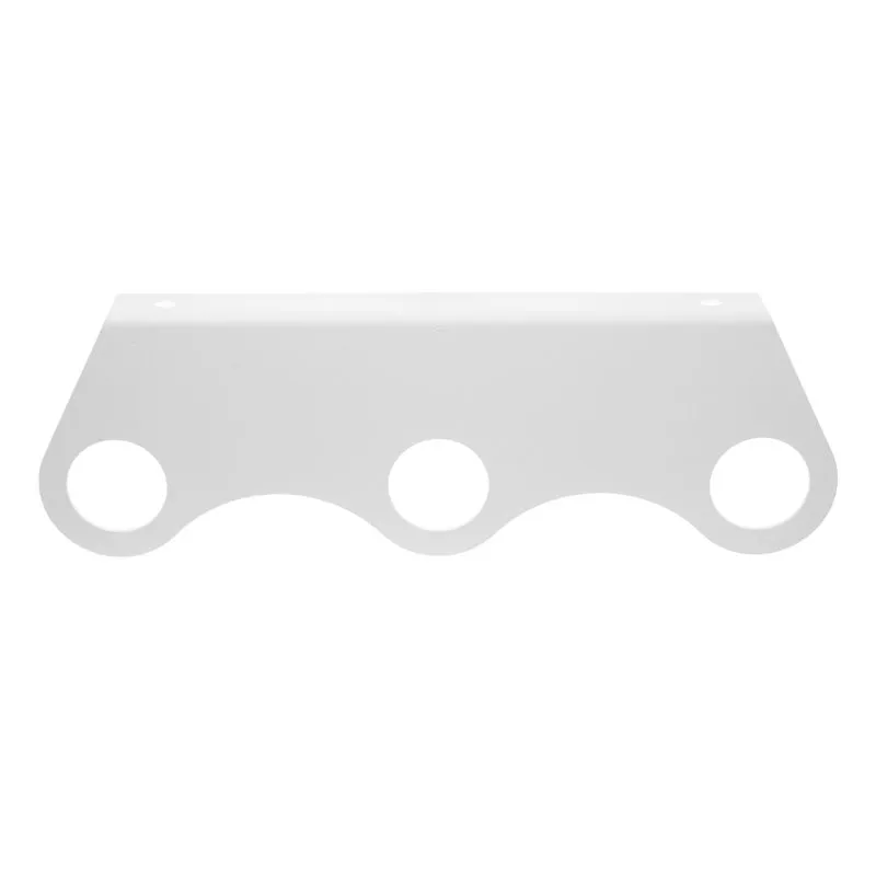 Держатель дозатора для жидкого мыла и шампуней на 3 флакона настенный, белый REXANT - Фото 4