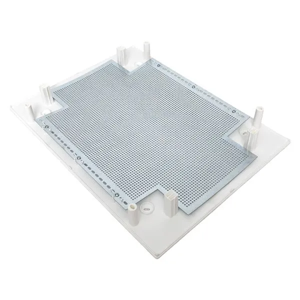 Щит слаботочный навесной "Unix" белая дверь 3 габарит увеличенный 526x396x112 IP40 - Фото 3