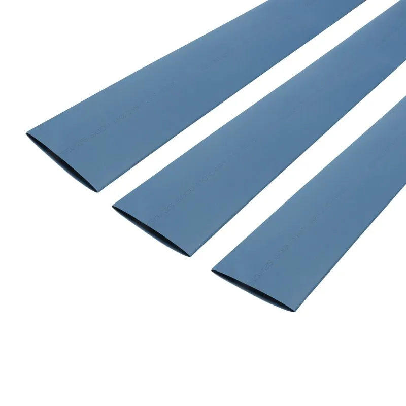 Трубка термоусаживаемая ТУТ нг 50,0/25,0мм, синяя, упаковка 10 шт. по 1м REXANT - Фото 3