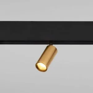 Slim Magnetic Трековый светильник 5W 4200K Cantors (латунь) 85036/01 Elektrostandard a062798
