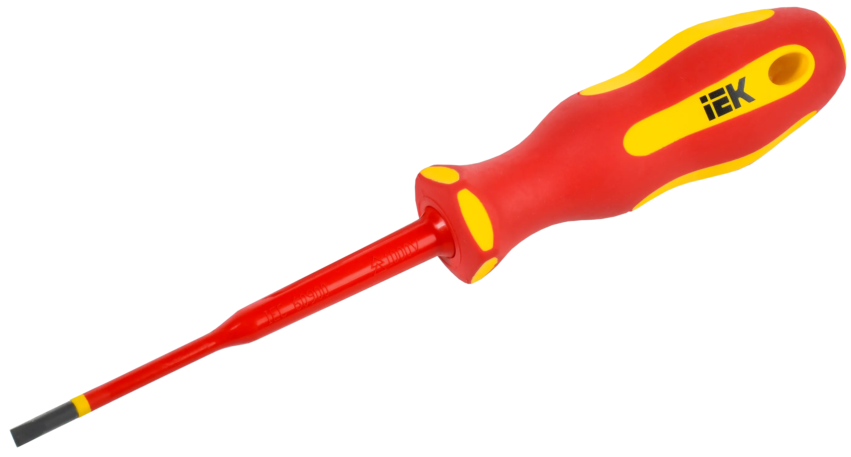 ARMA2L 5 Отвертка диэлектрическая SLIM SL4,0х100 Т2 IEK A2L5-SC31-T2-SL-40-100