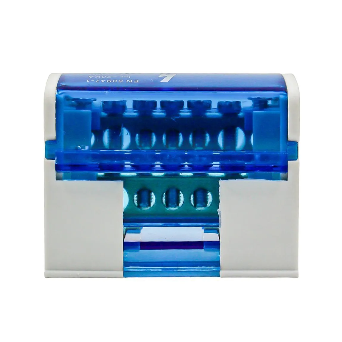 Шины на DIN-рейку в корпусе (кросс-модуль) 2х7 L+PEN - Фото 4