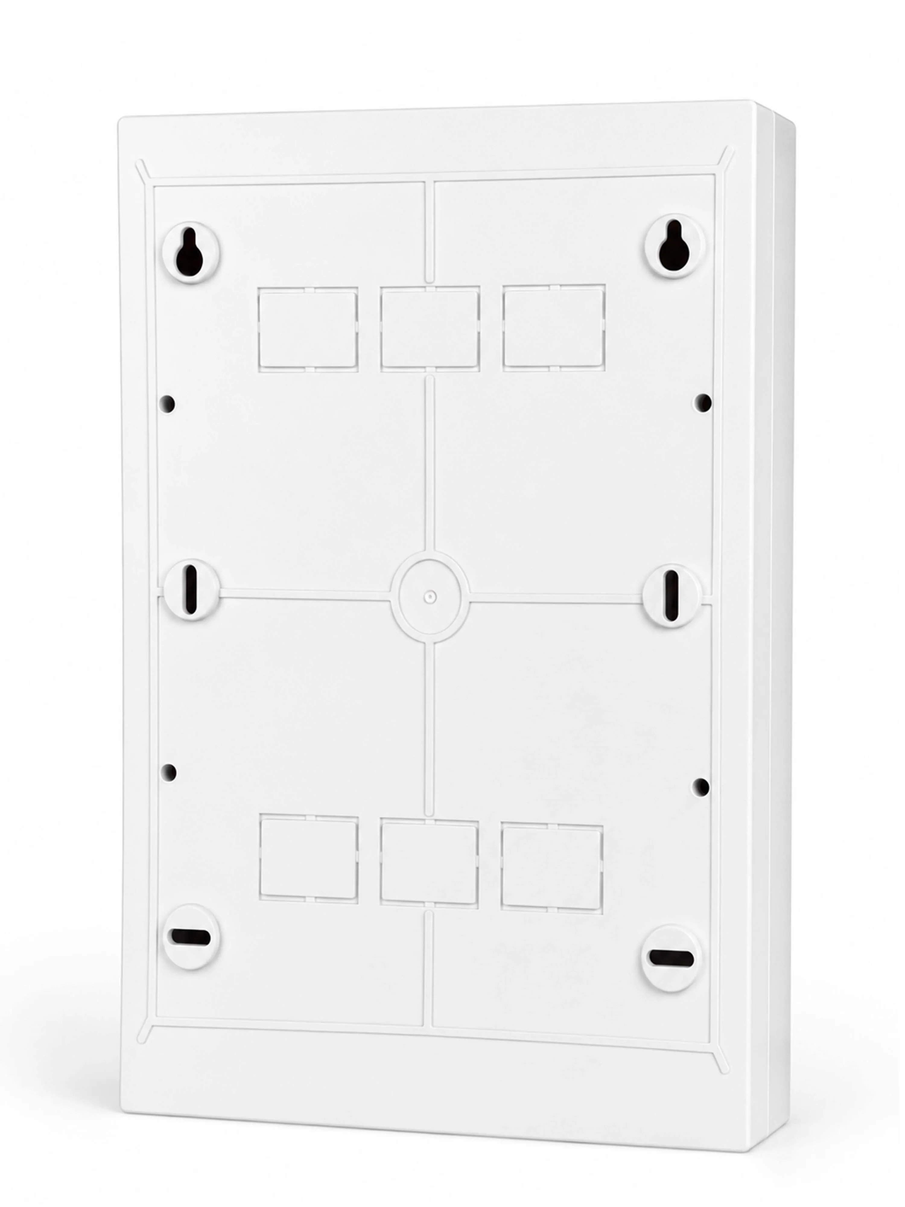 Корпус пластиковый БЕЛЫЙ ЩРН-П-36, черная прозрачная дверь IP41, DEKRON для защиты электрооборудования - Фото 4