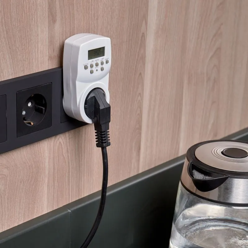 Розетка с электронным таймером недельный 1мин/7дн 20 программ ON/OFF REXANT RX - 31А - Фото 4