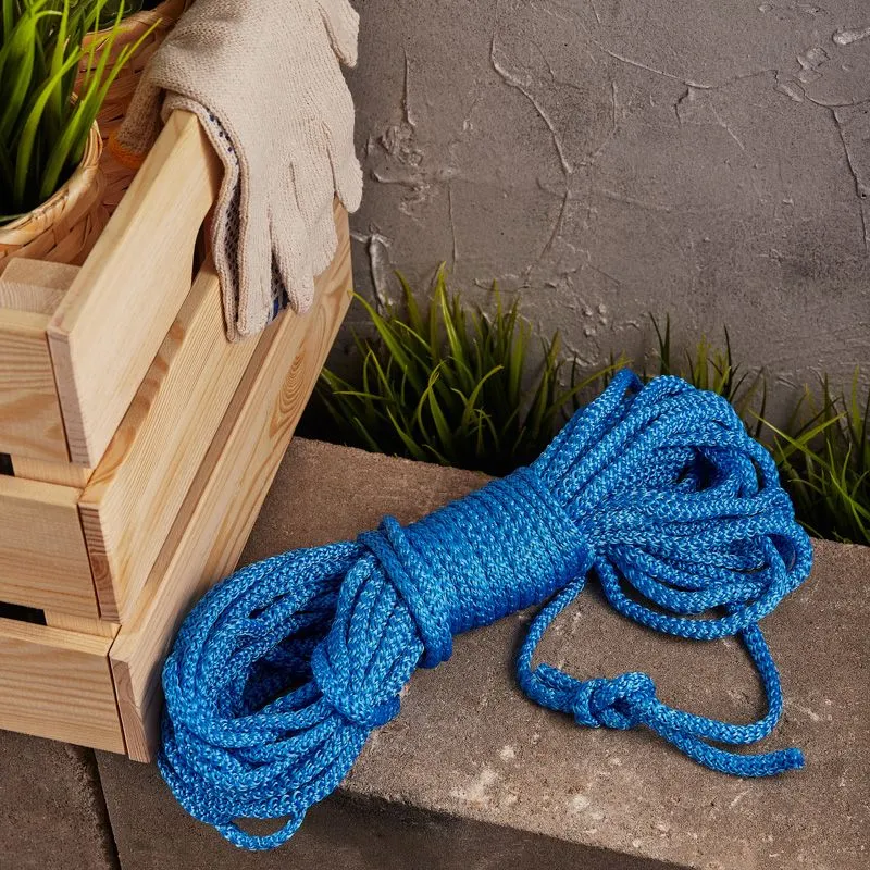 Шнур ∅7 мм ЧЕТЫРЕ СЕЗОНА 20 м цветной - Фото 2