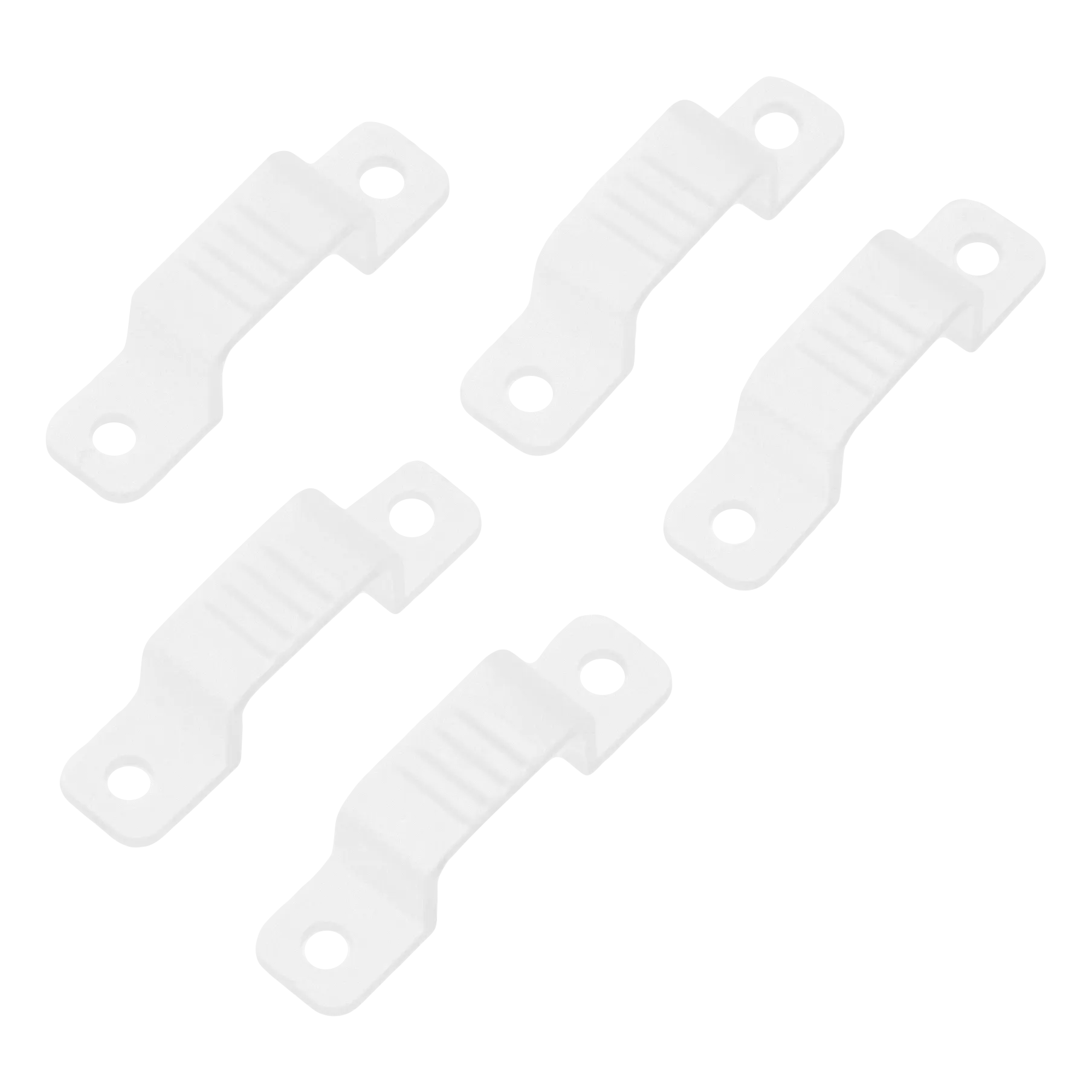Клипса фиксирующая WOLTA МС-SMD/220V для светодиодной ленты SMD 220В, комплект 5 шт. МС-SMD/220V