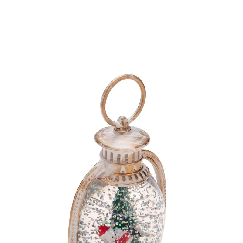 Светильник декоративный (фигура) Фонарик с эффектом снегопада и подсветкой NEON-NIGHT - Фото 5