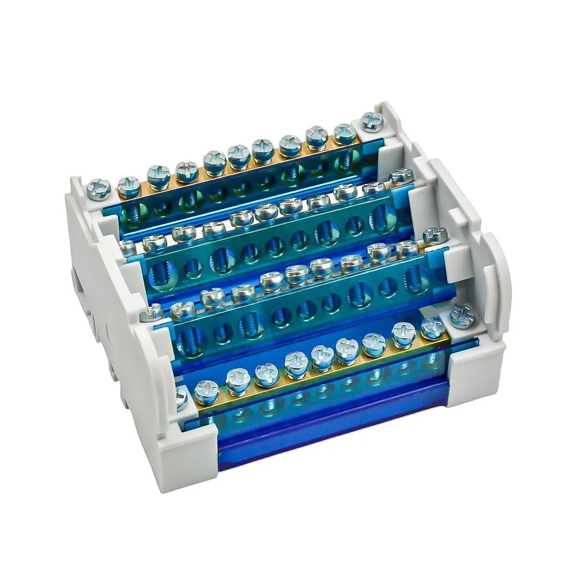 Шины на DIN-рейку в корпусе (кросс-модуль) 4х11 3L+PEN - Фото 6