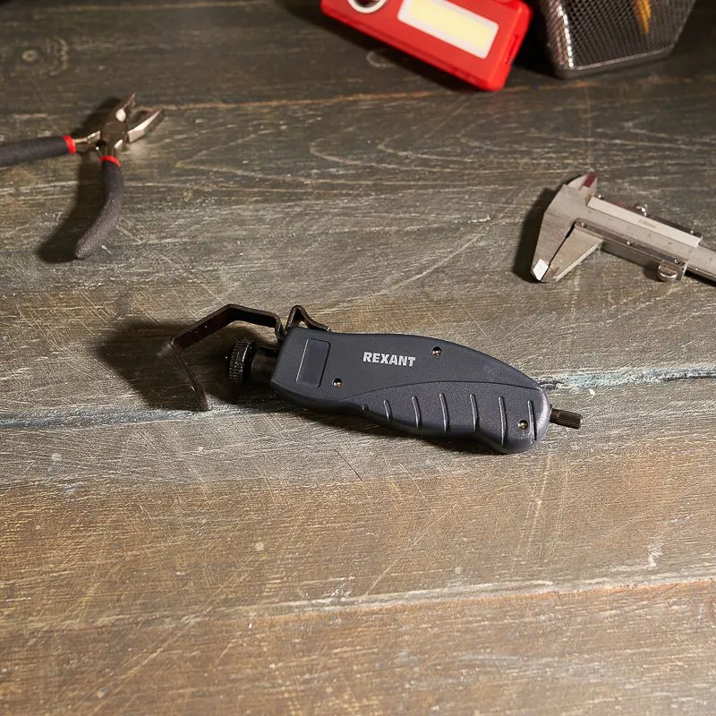 Инструмент HT-335 для продольной зачистки кабеля 25,0-36,0мм² REXANT - Фото 2