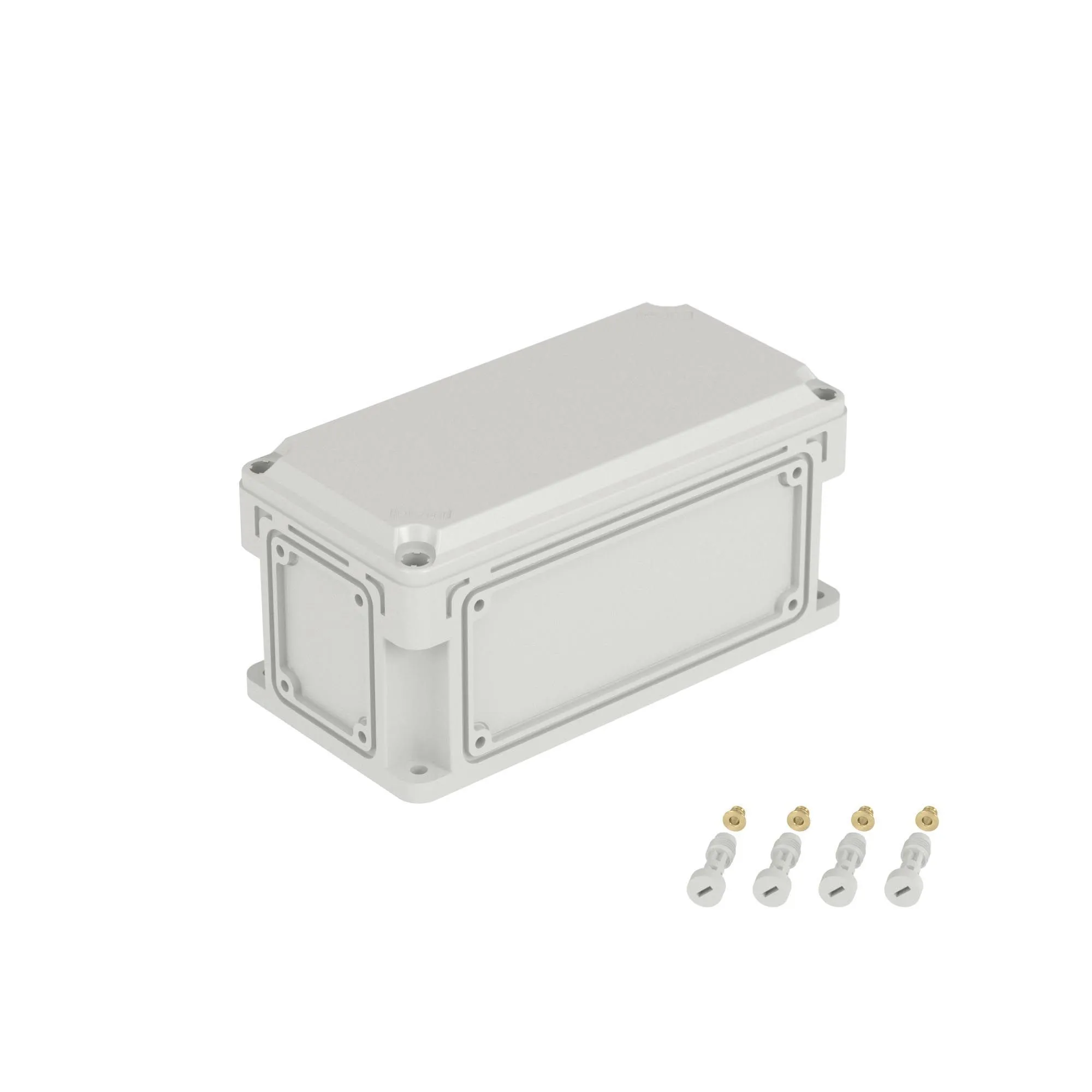 Корпус 300х150х146мм IP67 с непрозр. крышкой 21мм с фланцами пластик. DKC 531210 531210