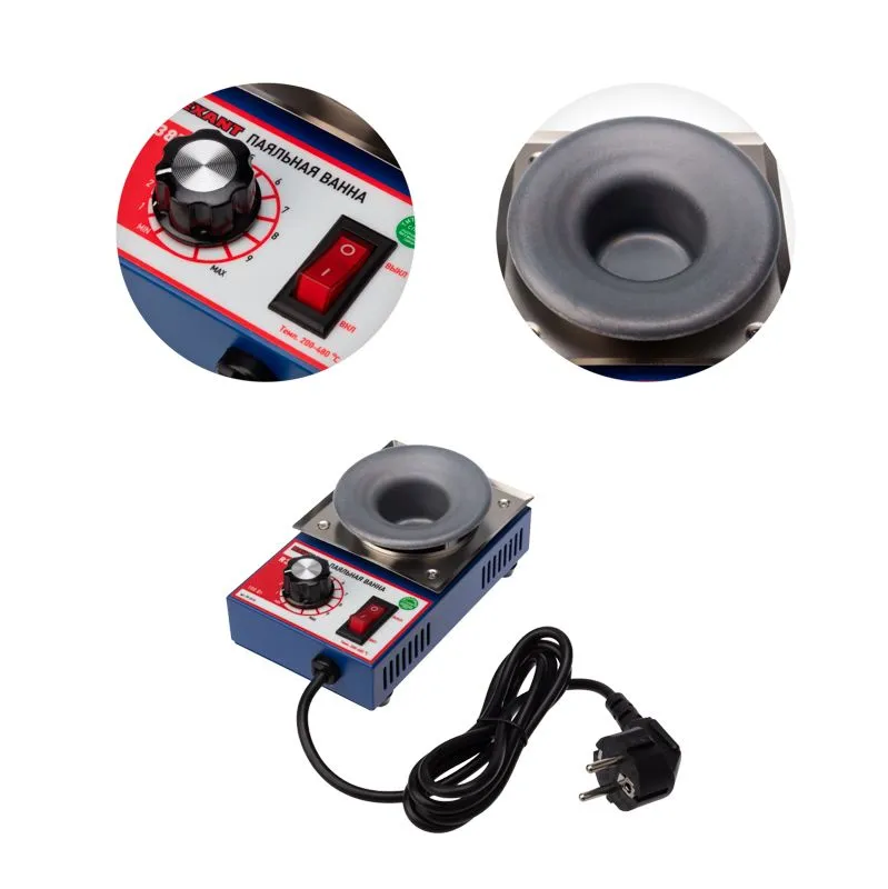 Паяльная ванна, модель R38F, 100Вт, ø38мм, 200-480 °C, бессвинцовая REXANT - Фото 3