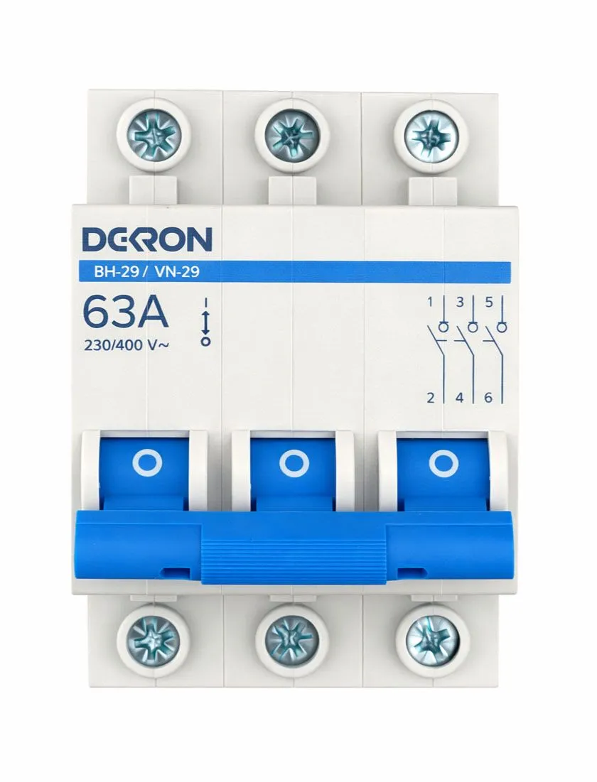 Выключатель нагрузки ВН-29 3P 63А is29-3-63-dek