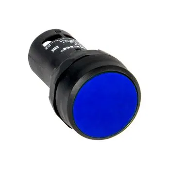 Кнопка SW2C-11 возвратная синяя NO+NC EKF