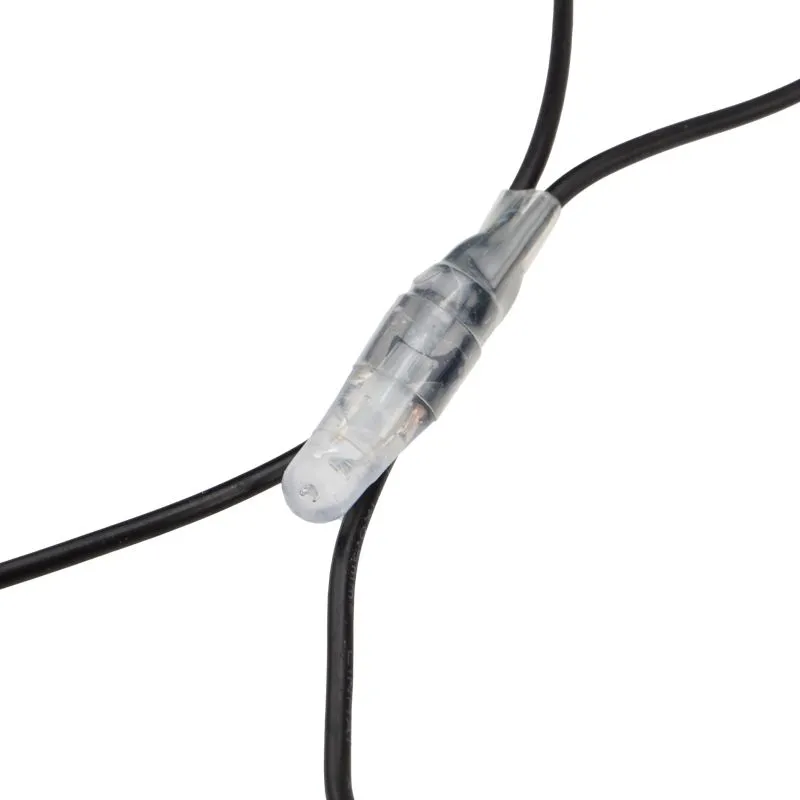 Гирлянда светодиодная Сеть 2х1,5м 288 LED БЕЛЫЙ черный ПВХ IP65 свечение с динамикой 230В блок в комплекте NEON-NIGHT - Фото 4