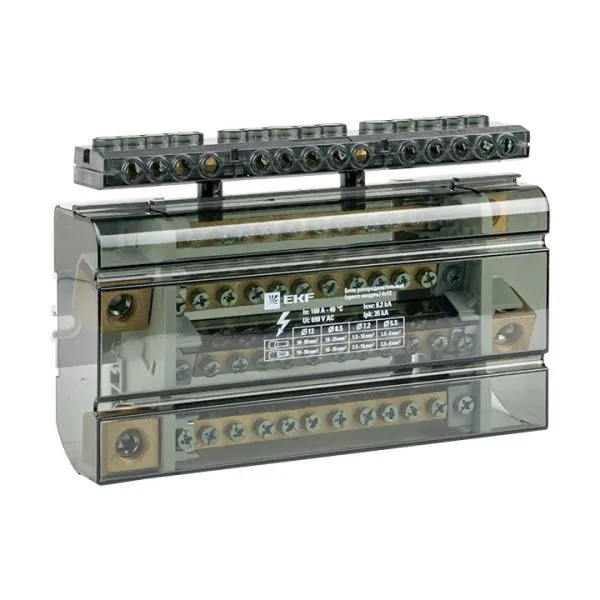 Доп. шина (14 отв.) для блока распределительного (кросс-модуля) EKF