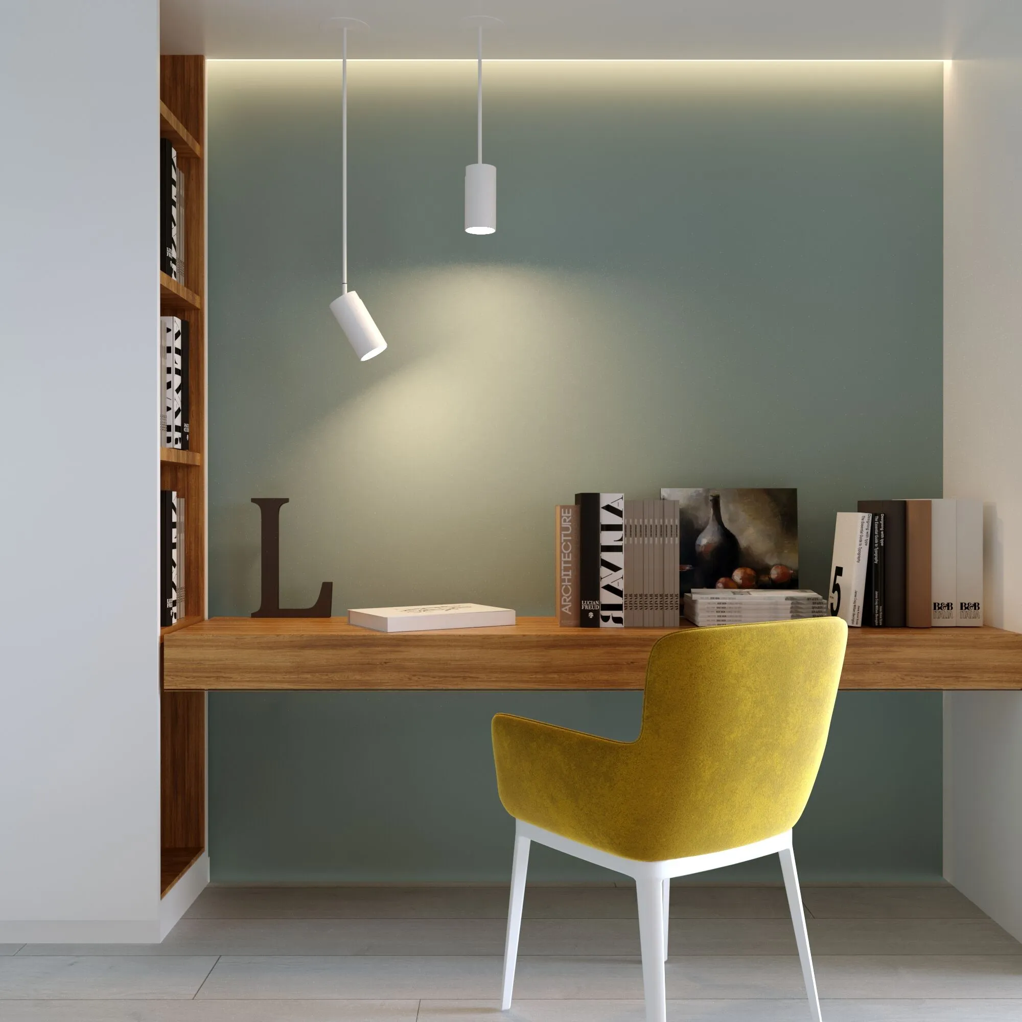 Встраиваемый подвесной светодиодный светильник белый Drop 8W (50222 LED) 50222 LED Elektrostandard - Фото 2