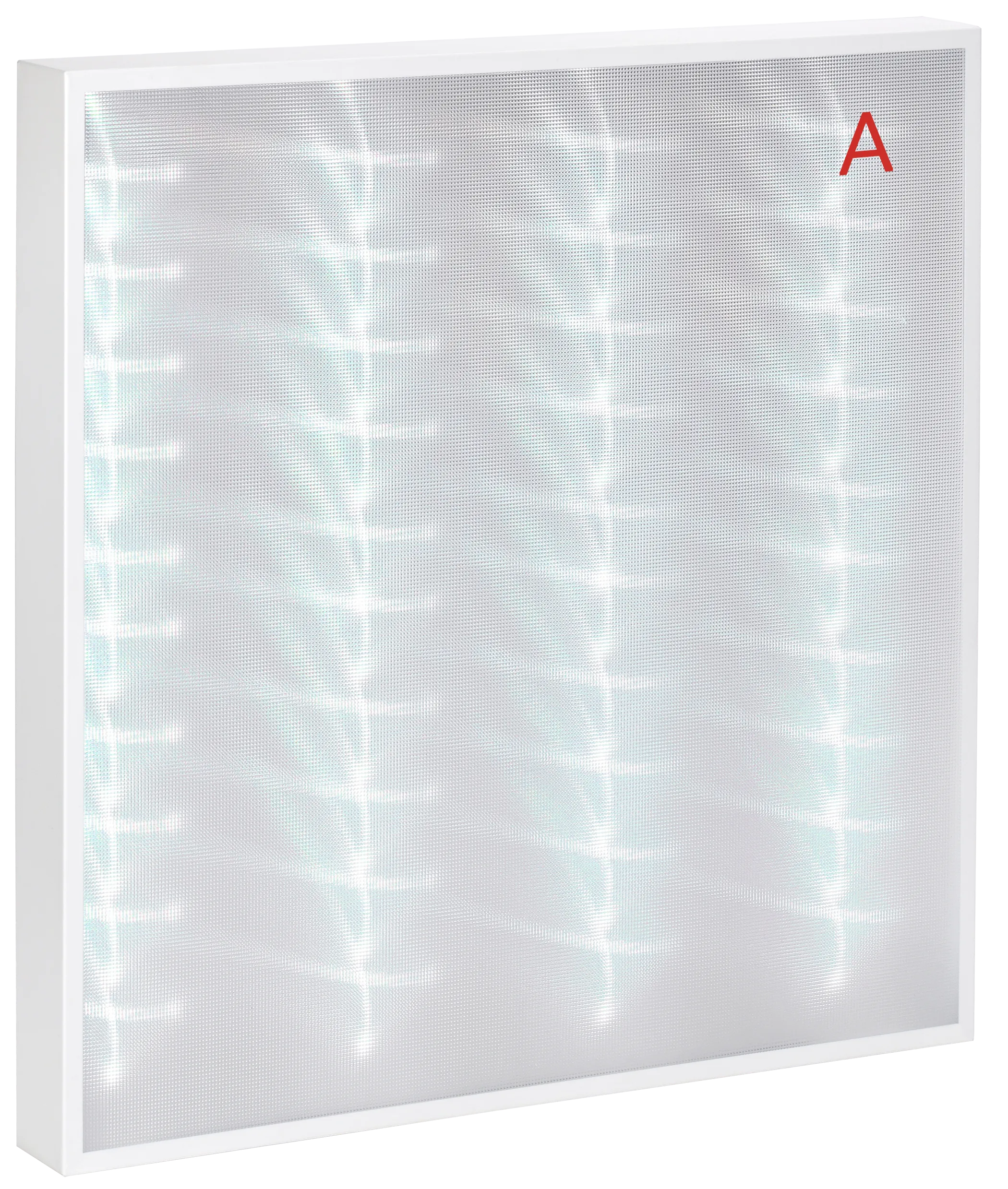 LIGHTING PRO Светильник светодиодный ДВО 2001A 45Вт 5000К IP40 588х588мм Грильято микропризма БАП 3ч IEK - Фото 5