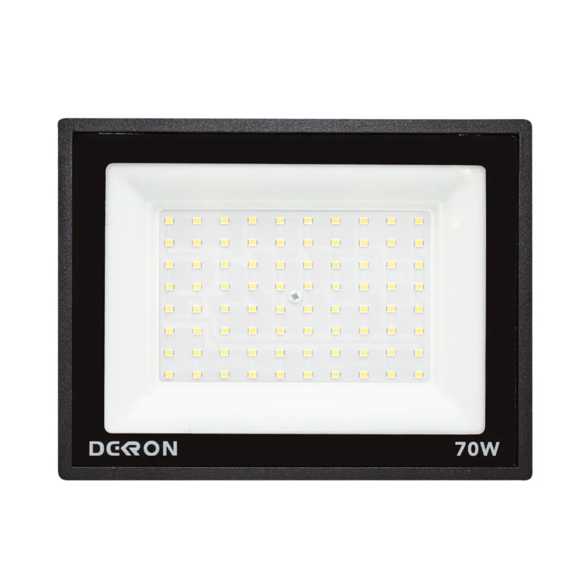 Прожектор светодиодный 70Вт, 5600лм, 6500K, черный, IP65  - Фото 2