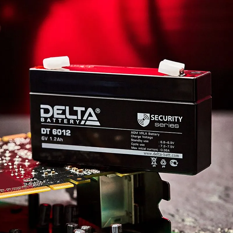 Батарея аккумуляторная 6В, 1,2Ач, 1 штука - Фото 2