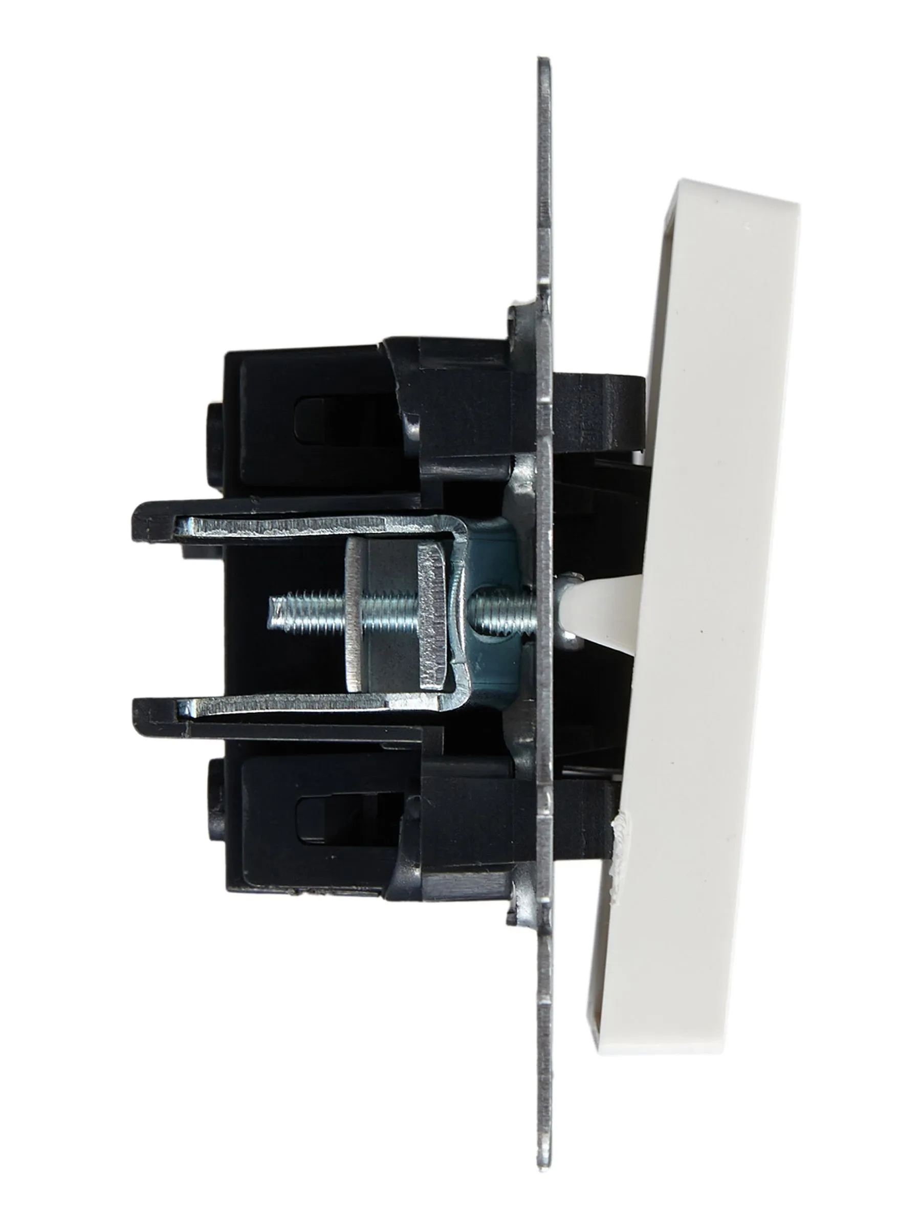 BRITE Выключатель жалюзи 10А ВС10-1-5-БрБ белый IEK - Фото 2