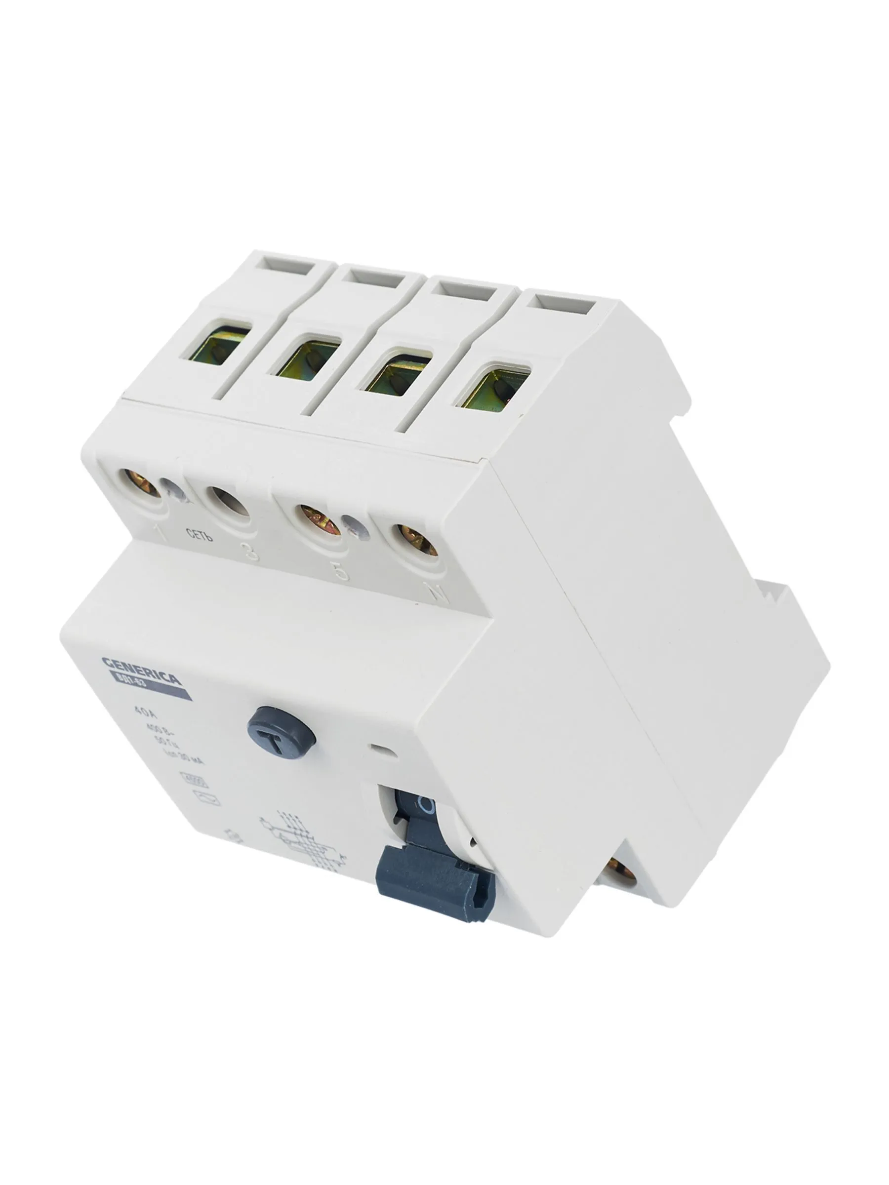 Выключатель дифференциальный (УЗО) ВД1-63 4Р 40А 30мА GENERICA - Фото 10