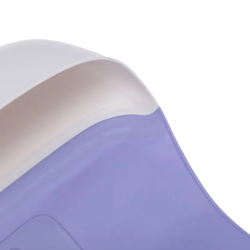 Фартук нагрудный для кормления с жестким карманом, синий с серым HALSA - Фото 5