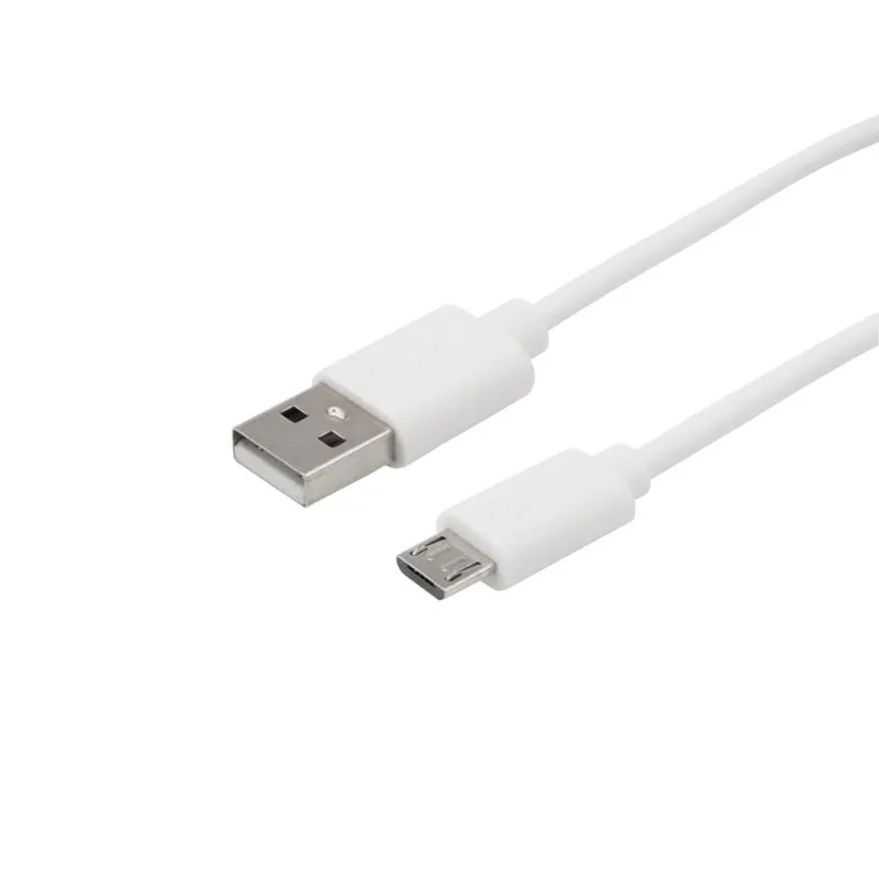 Кабель USB-A – micro USB, 1А, 1м, ПВХ, белый REXANT - Фото 4