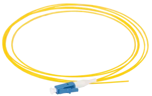 ITK Оптический коммутационный монтажный шнур (пигтеил), (SM), 9/125 (OS2), LC/UPC, LSZH, 1,5м FPT09-LCU-C1L-1M5