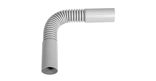 Соединитель к трубе гибкий атмосферостойкий д.20мм (ПВХ) (100шт/уп) СЕРЫЙ