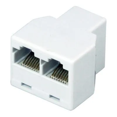Двойник компьютерный UTP RJ-45(8P8C) (гнездо - 2 гнезда) REXANT 03-0103