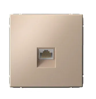 Розетка компьютерная ArtGallery RJ45 кат.6A механизм песочн. SE GAL001286 1823512