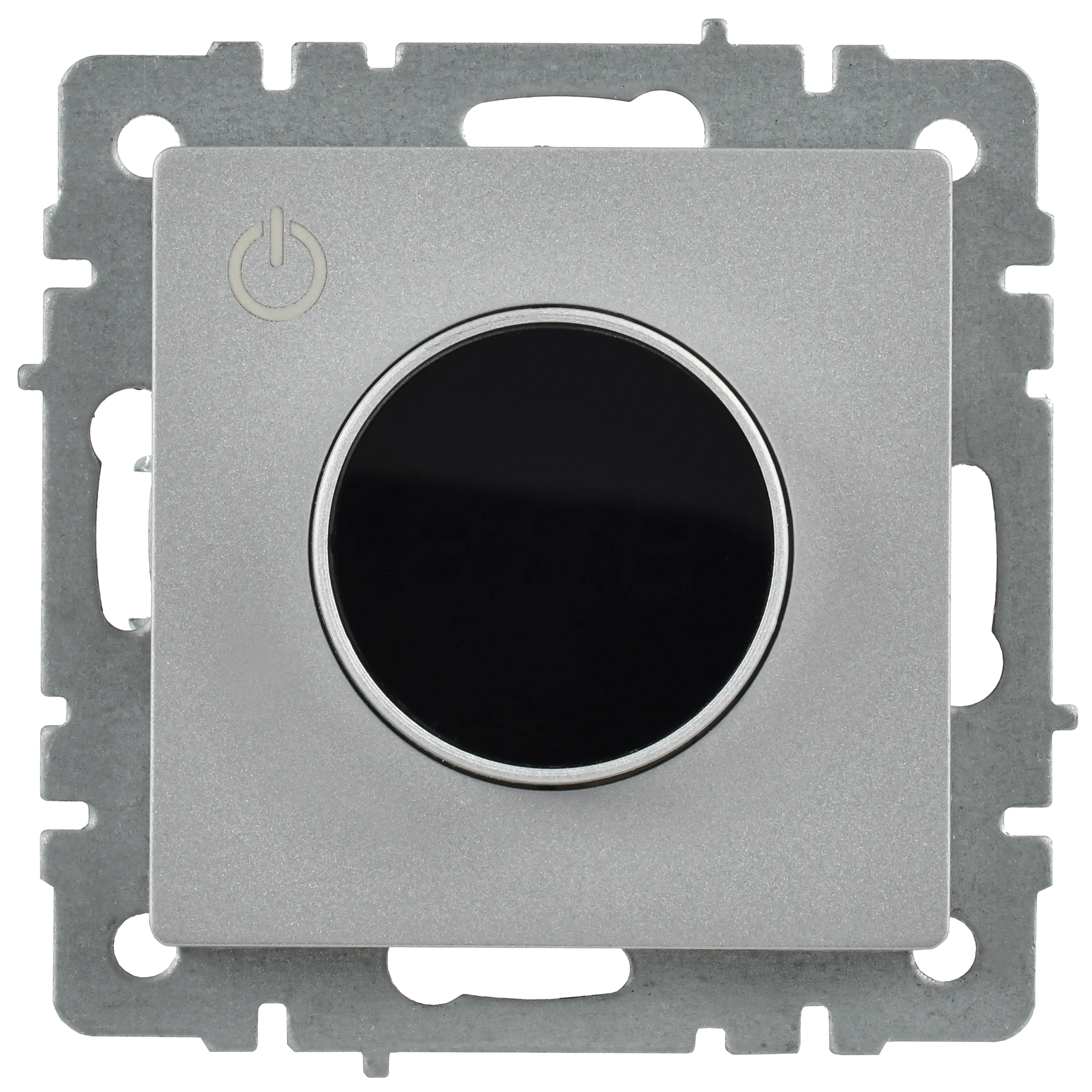 BRITE Термостат электронный с индикацией ТС10-1-БрА алюминий IEK - Фото 7