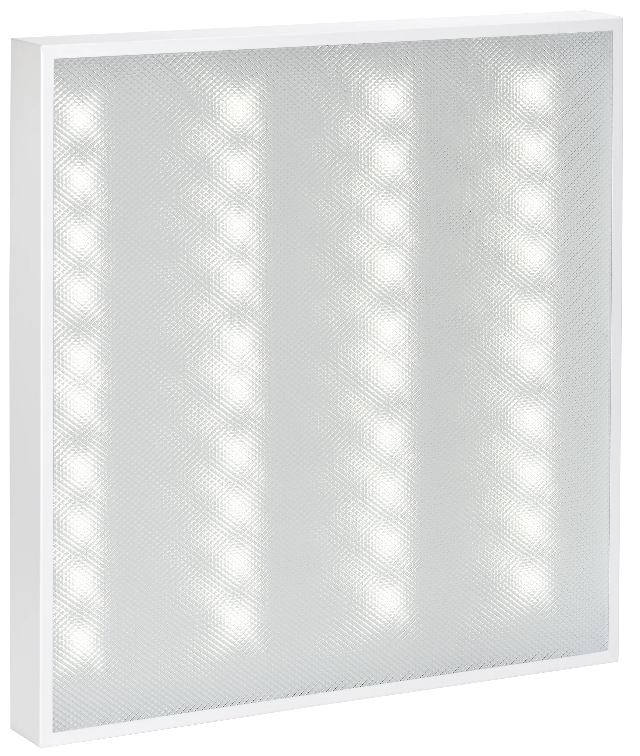 LIGHTING PRO Светильник светодиодный ДВО 1002A 30Вт 4000К Ra>90 IP40 595х595мм призма БАП3 ч IEK - Фото 2