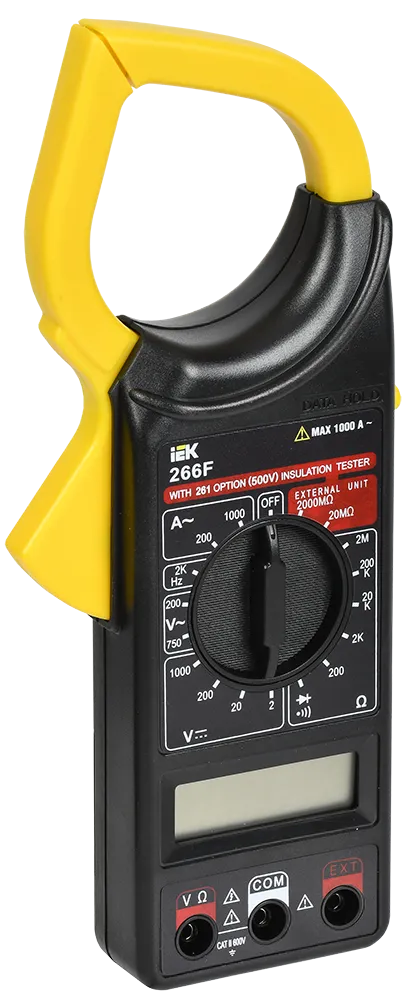 Клещи токоизмерительные EXPERT 266F IEK TCM-1F-266