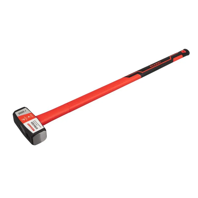 Кувалда с фибергласовой обрезиненной рукояткой 3000г REXANT - Фото 2