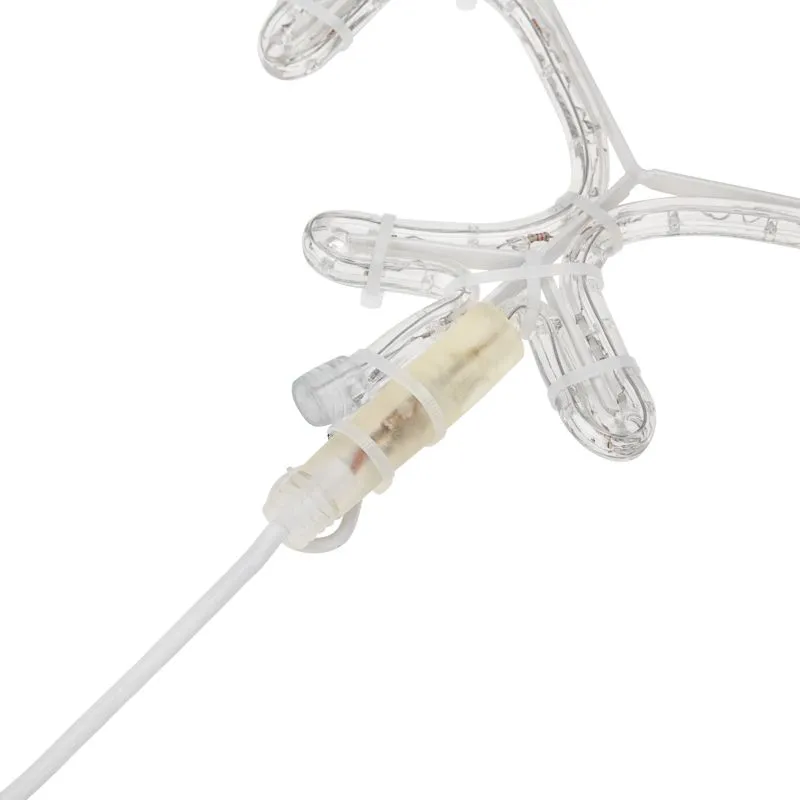 Фигура Снежинка цвет свечения синий, размер 45х38 см NEON-NIGHT - Фото 2