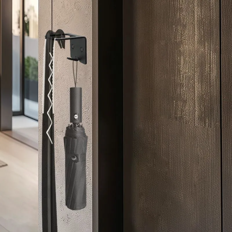 Держатель для обувных ложек и зонтов, настенный, черный REXANT - Фото 2