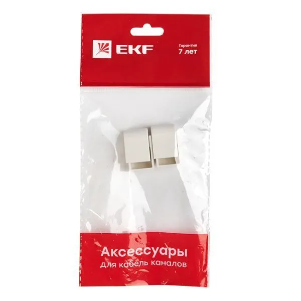 Заглушка (15х10) (4 шт) белая EKF-Plast - Фото 6