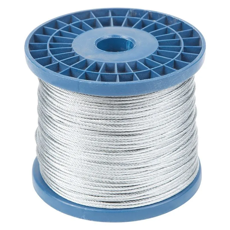 Трос стальной DIN 3055 (6x7) М2 (бобина 200м) REXANT 09-5520