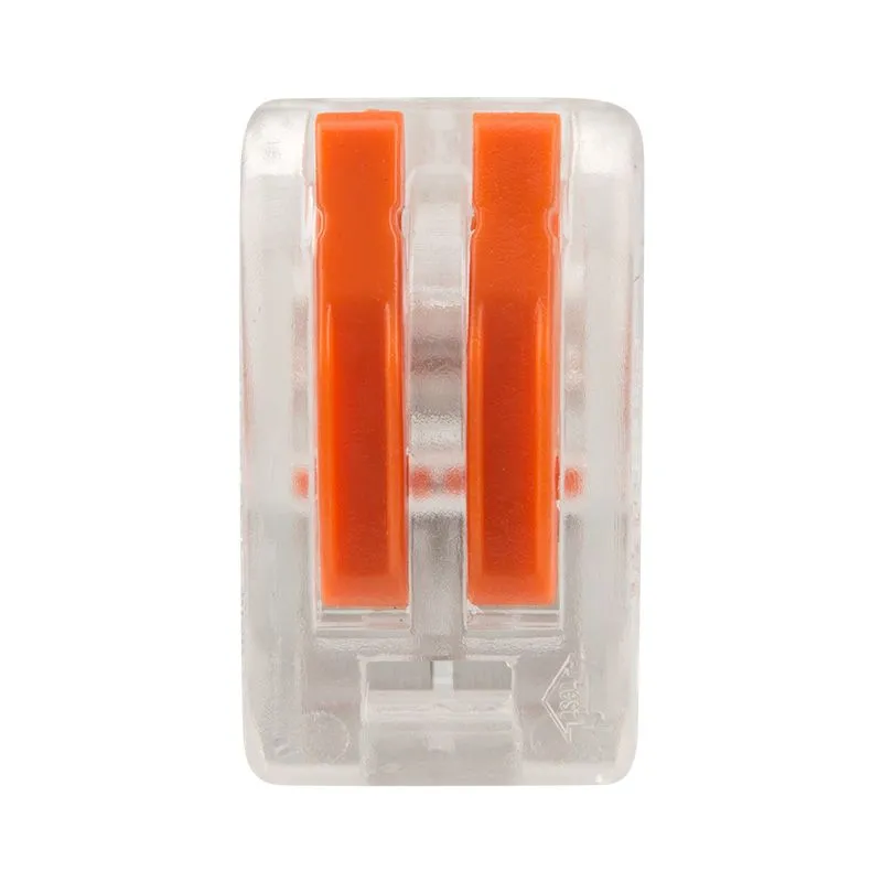 Универсальная клемма СМК 222-412, 2-проводная прозрачная 0,08-2,5/4 мм² (50 шт./уп.) REXANT - Фото 4