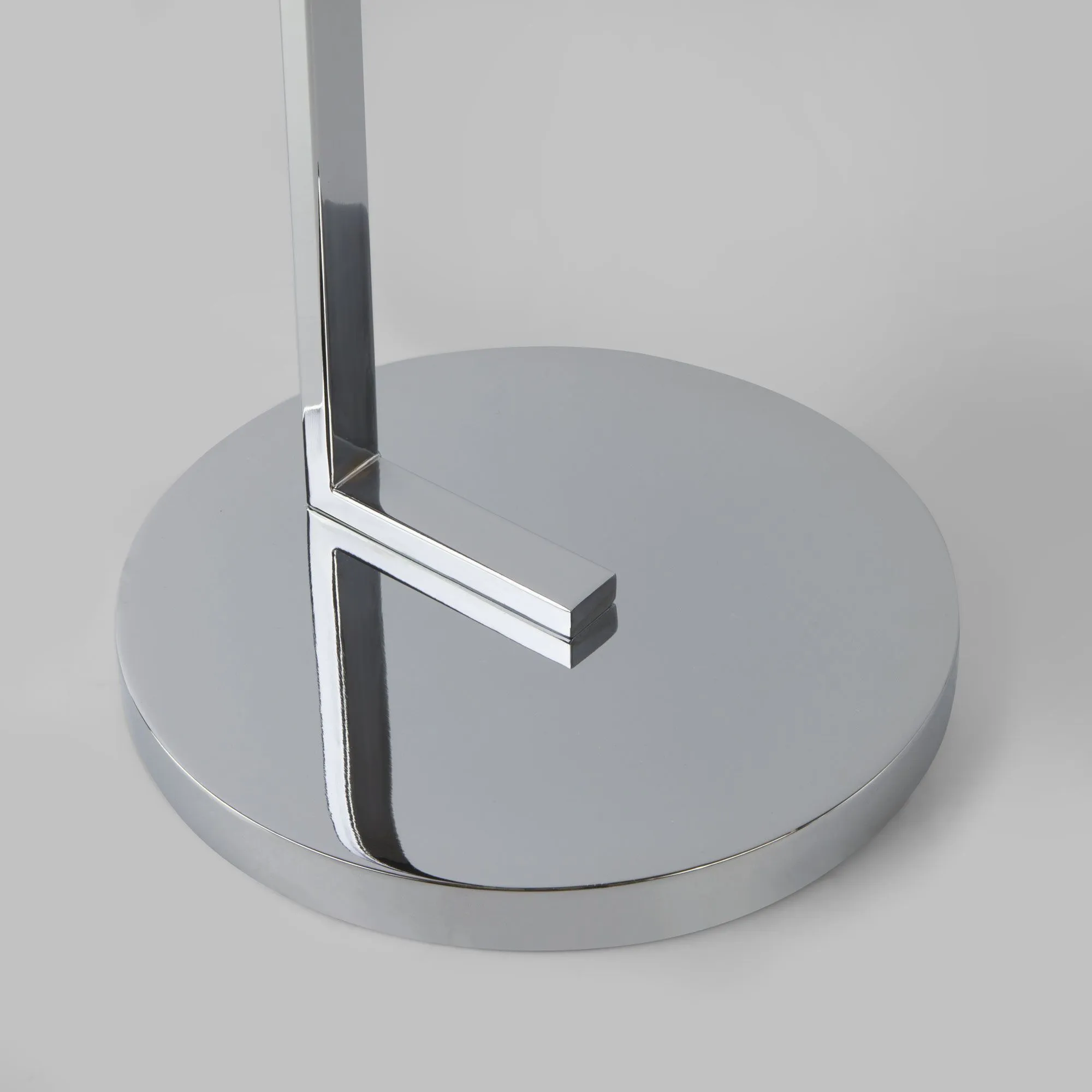 Напольный светильник с плафоном 01214/1 хром  Eurosvet - Фото 3