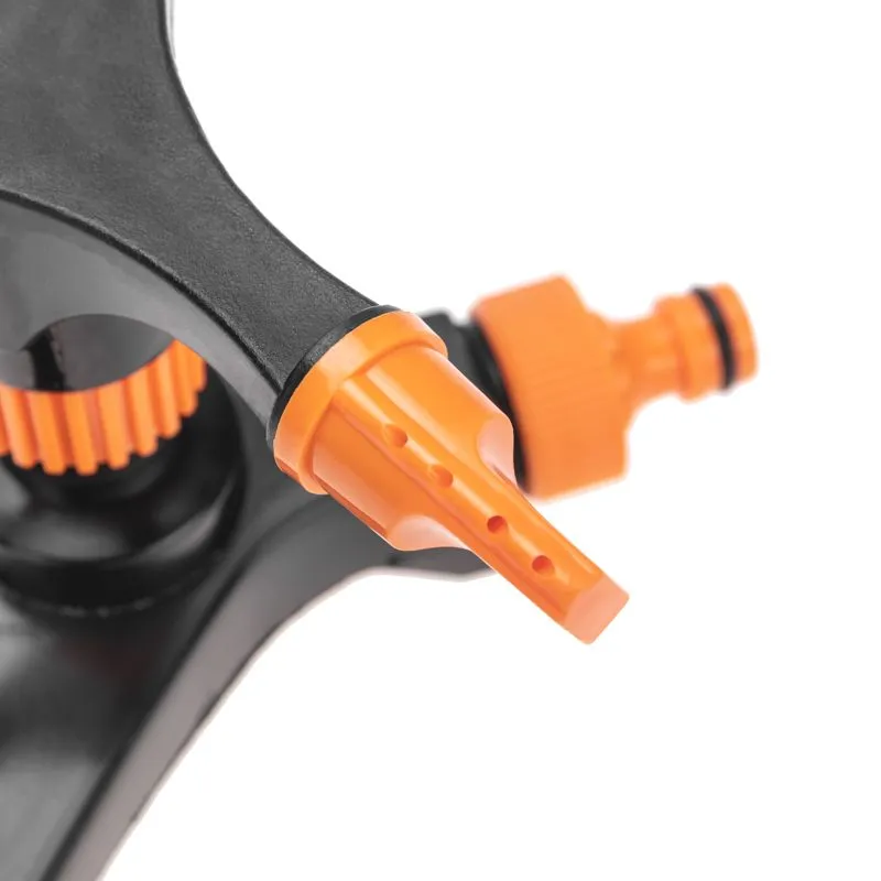 Дождеватель для полива на колесах, круговой, регулируемый ЧЕТЫРЕ СЕЗОНА - Фото 4