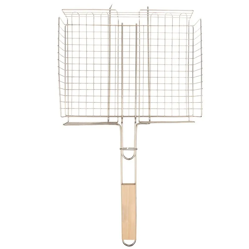 Решетка для барбекю глубокая средняя, 34х26см СОКОЛ - Фото 3