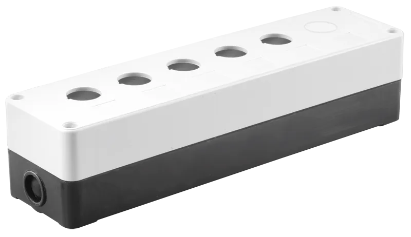 Корпус поста КП105(6) для кнопок управления 5(6) мест белый IEK