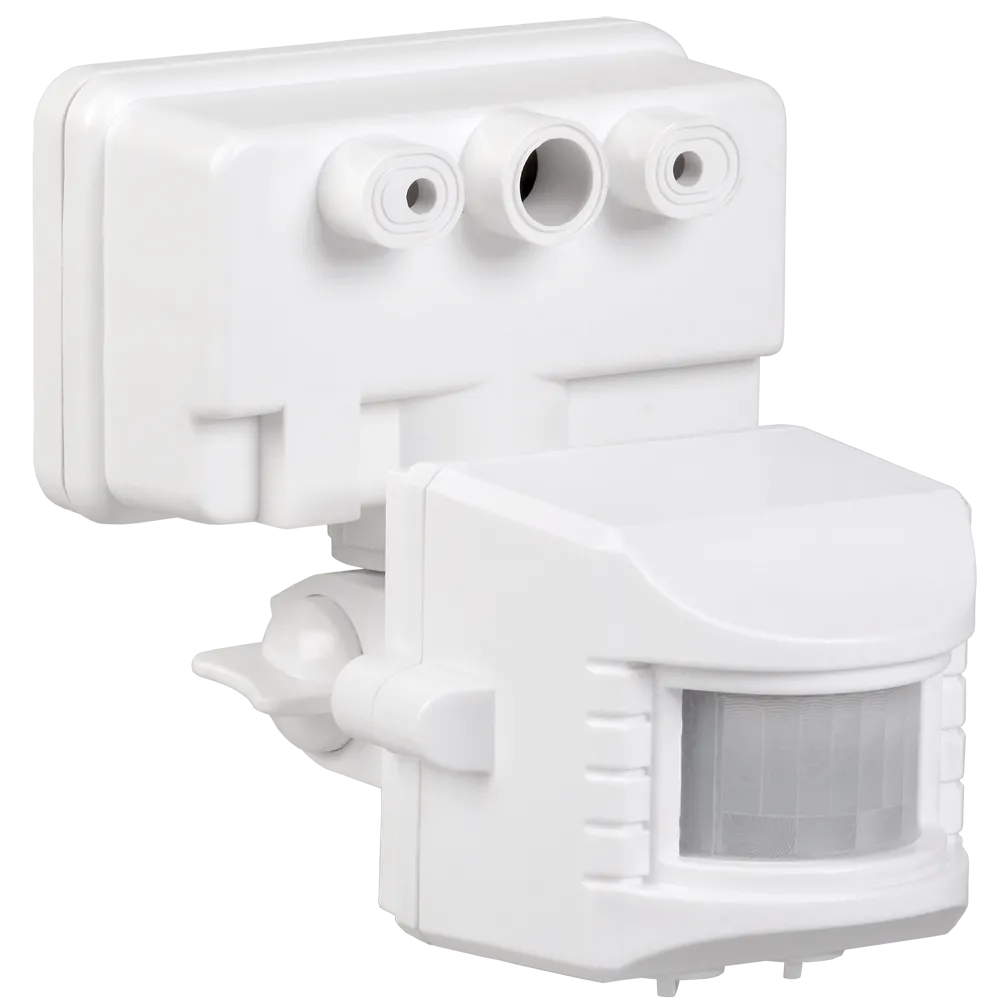 Датчик движения ДД-019 1100Вт 120град 12м IP44 белый IEK