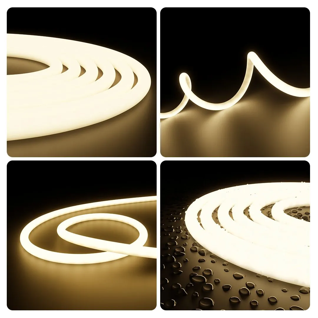 Лента светодиодная для бани и сауны СТ smd2835 180д/м 24В 3000К IP68 5м Apeyron - Фото 10