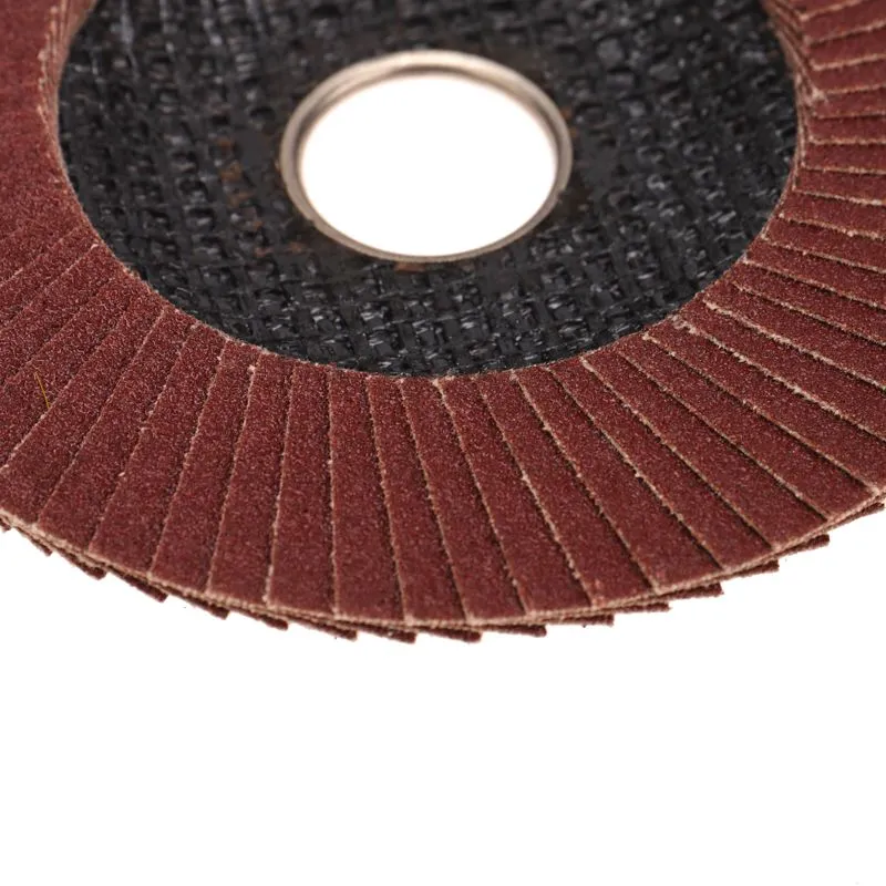 Круг лепестковый торцевой, P120, 115х22,2мм KRANZ - Фото 5